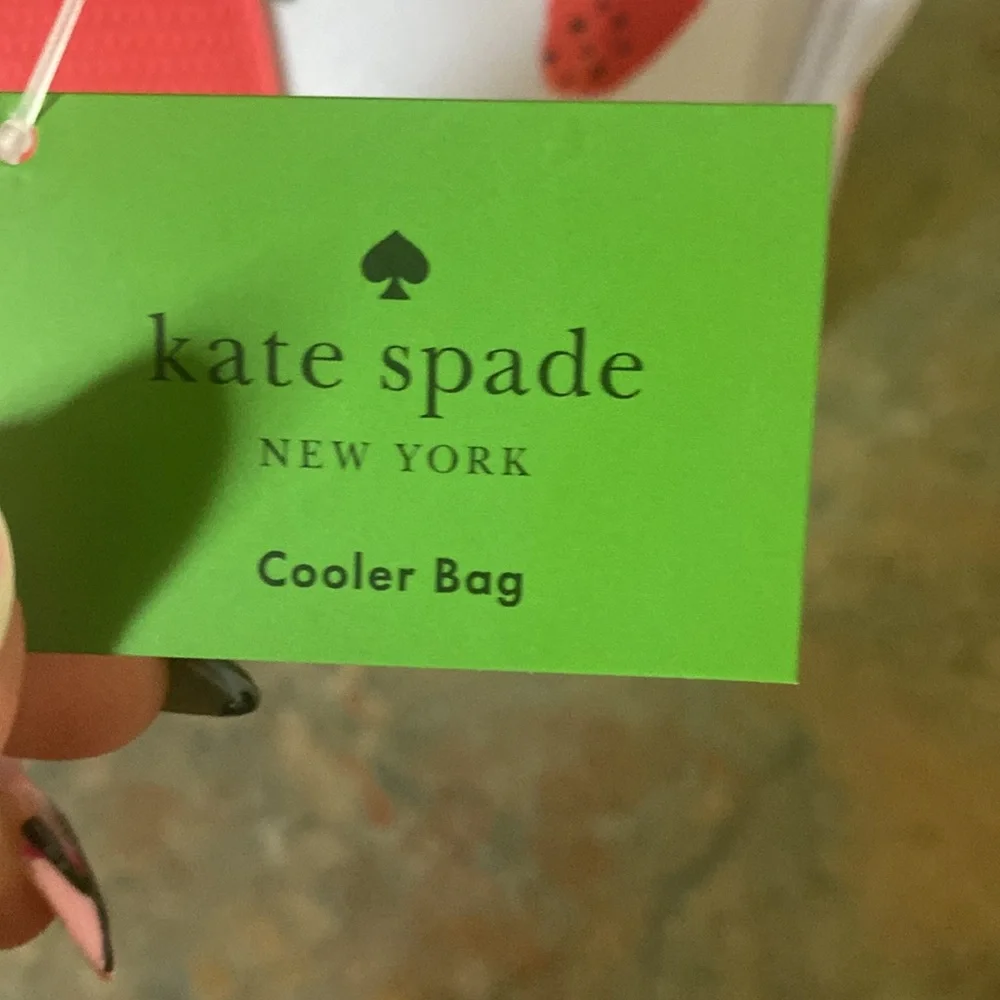 Kate Spade Strawbwrry and Pink Cooler Bag NWT